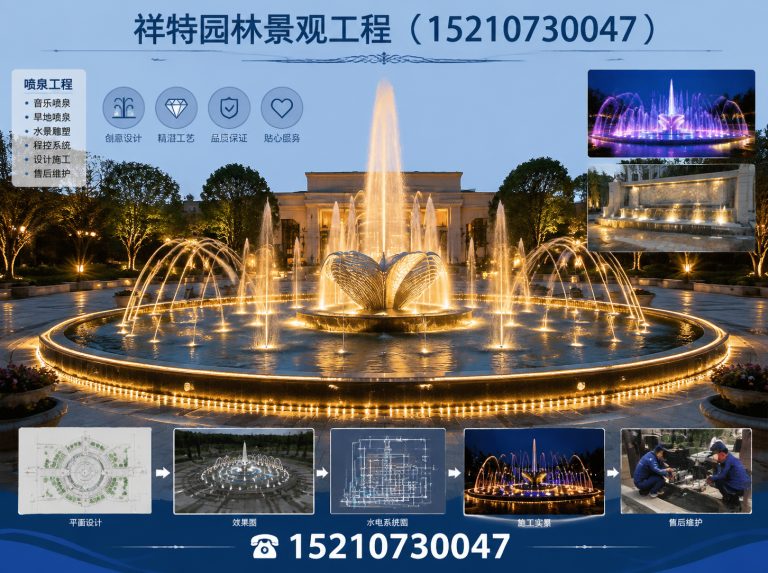 竞秀区祥特园林景观工程展示图