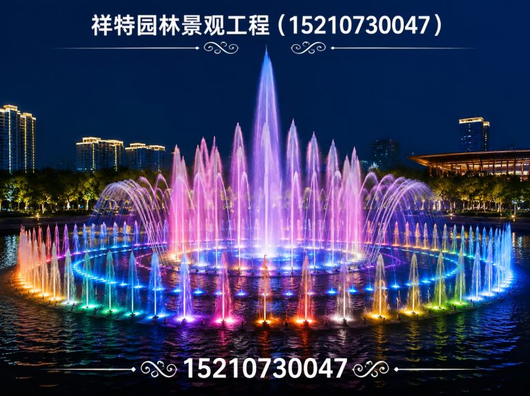 竞秀区喷泉工程展示图